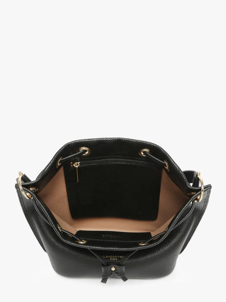 Sac Bandoulière Alba Double Cuir Lancaster Noir alba double 81 vue secondaire 2