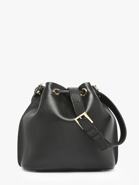 Sac Bandoulière Alba Double Cuir Lancaster Noir alba double 81 vue secondaire 3