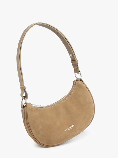 Sac Bandoulière Suede Cuir Lancaster Beige suede 81 vue secondaire 1