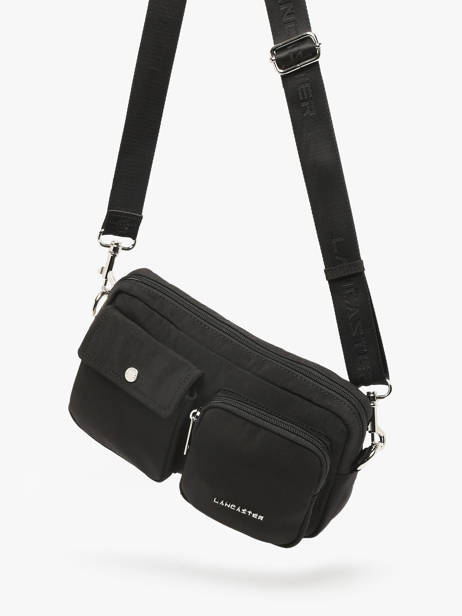 Sac Bandoulière Basic Pocket Lancaster Noir basic pocket 91 vue secondaire 1