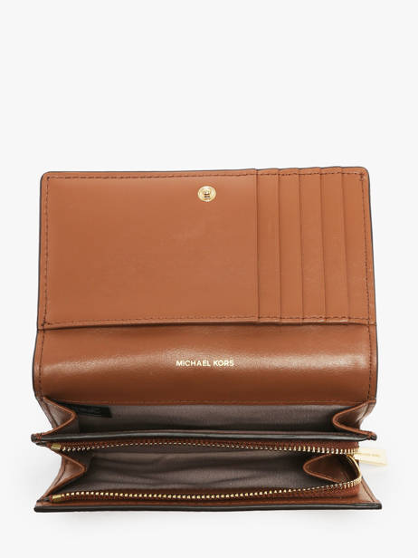 Portefeuille Cuir Michael kors Marron jet set T5GJ6D9L vue secondaire 1