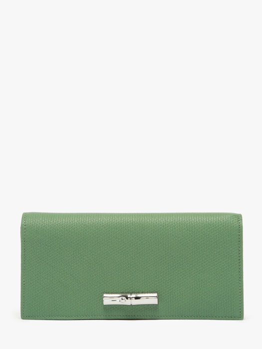 Longchamp Le roseau Portefeuilles Vert