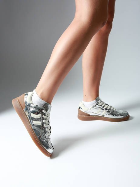 Sneakers Goal En Cuir Coolway Argent women 7683172 vue secondaire 1