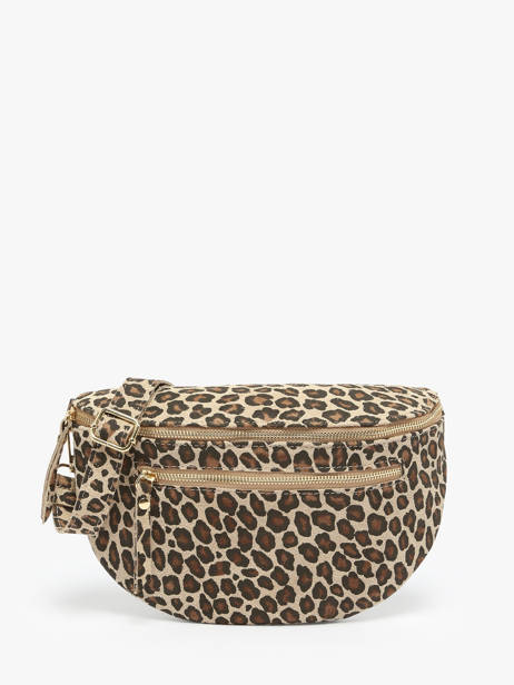 Sac Banane Velvet Leopardo Cuir Milano Multicolore velvet leopardo VL24091