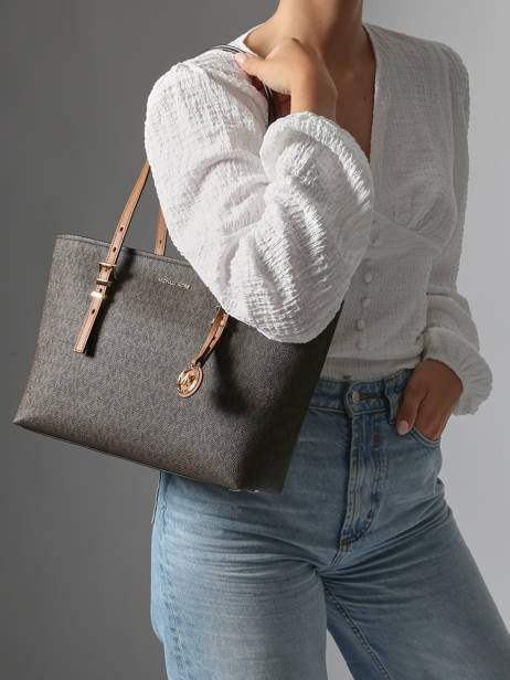 Sac Porté épaule Quinn Michael kors Marron quinn T5GQNT2B vue secondaire 1