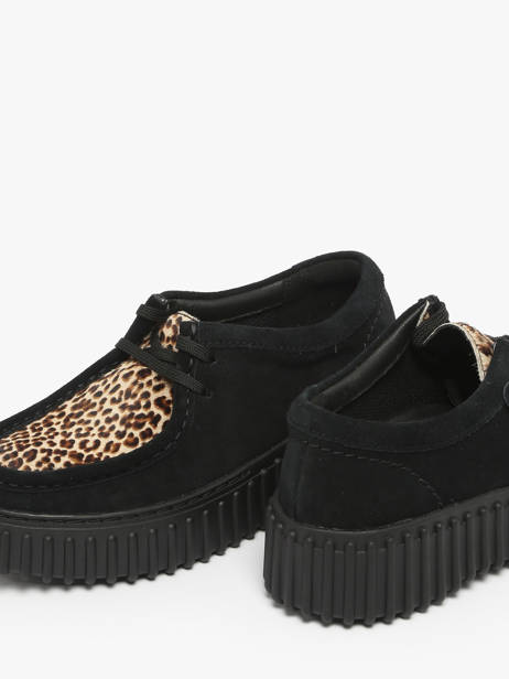 Chaussures Derbies Torhill Bee En Cuir Clarks Noir women 26181189 vue secondaire 3
