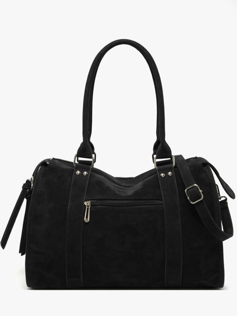 Sac Porté épaule Velvet Miniprix Noir velvet F7509 vue secondaire 3