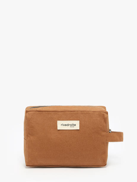 La Trousse Tournelles Xl Coton Recyclé Rivedroite Marron timeless TOURXTIM