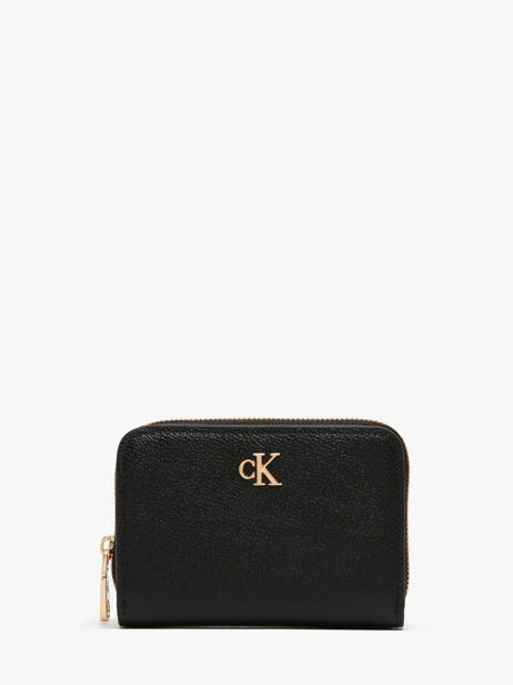 Portefeuille Minimal Mono Calvin klein jeans Noir minimal mono 4F1064G