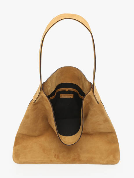 Sac Porté épaule Folk Lady Cuir Gerard darel Beige folk lady DCS72407 vue secondaire 3