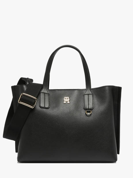 Sac Bandoulière Th Distinct Polyurethane Tommy hilfiger Noir th distinct AW17459