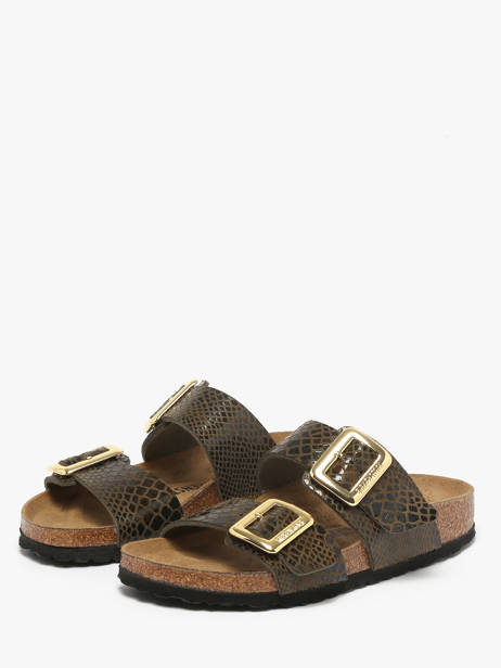 Mules Sydney Birkenstock Vert women 1030888 vue secondaire 1