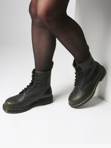 Bottines 1460 Pascal En Cuir Dr martens Noir boy 31981300 vue secondaire 1