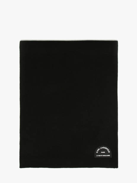 Écharpe Rue St Guillaume Karl lagerfeld Noir rsg A4W33113