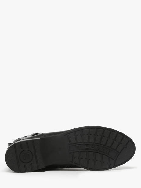 Bottines En Cuir Tt. bagatt Noir women 40501010 vue secondaire 4