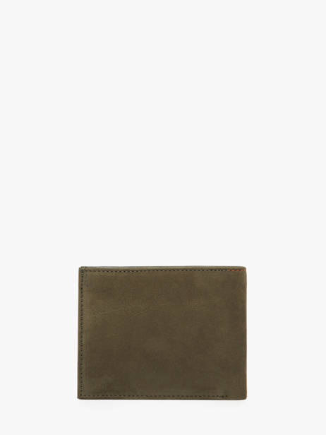 Portefeuille Nubuck Cuir Yves renard Vert nubuck 2607 vue secondaire 3