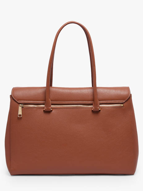 Sac Porte Epaule A4 Milano Cuir Lancaster Beige milano cosmos 57 vue secondaire 4