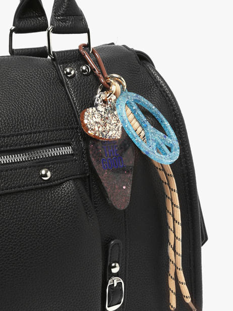 Bijoux De Sac Fifille club Bleu bandanas PEACE vue secondaire 1