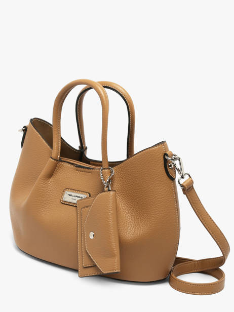 Sac Porté Main Clarence Ted lapidus Marron clarence AV51103 vue secondaire 2