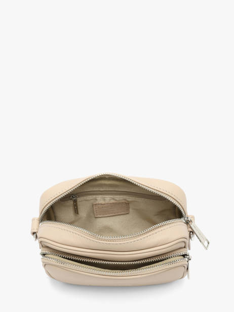 Sac Bandoulière Donna Ama Cuir Lancaster Beige donna ama 67 vue secondaire 3