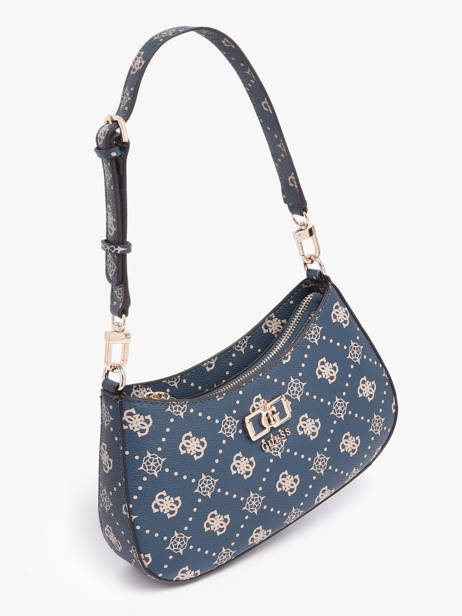 Sac Porté épaule Emelie Logo Polyester Guess Bleu emelie logo GP992818 vue secondaire 2