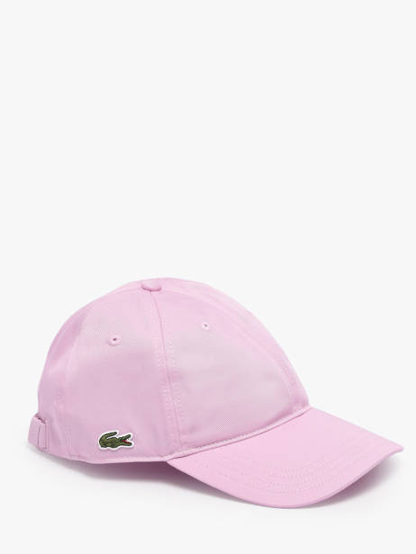 Casquette Lacoste Rose accessoires RK044000 vue secondaire 1