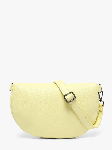 Sac Banane Caviar Cuir Milano Jaune caviar CA21123 vue secondaire 4