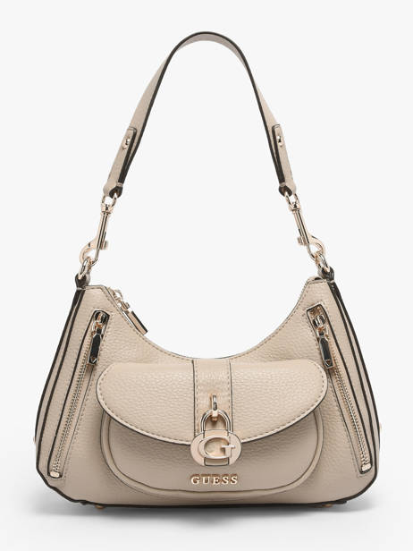 Sac Porté épaule Jessa Polyester Guess Beige jessa BG836218