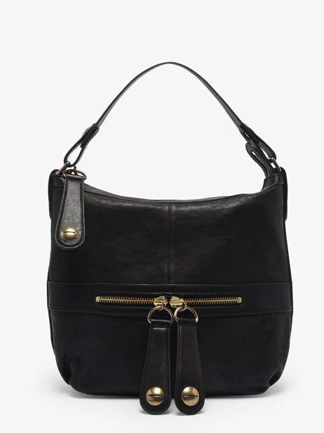 Sac Porté épaule Midday Cuir Gerard darel Noir midday B402