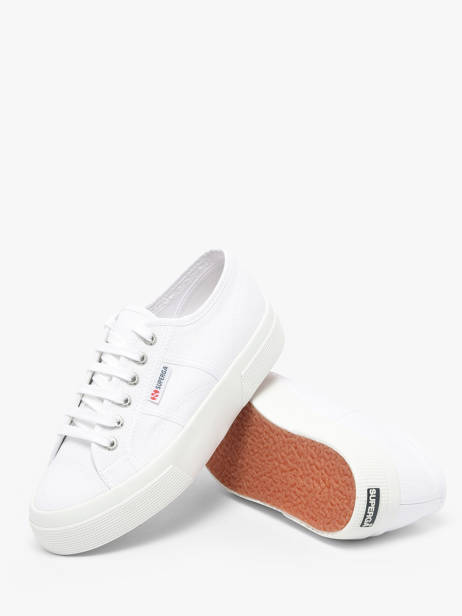 Sneakers Plateforme Superga Blanc women 1384W901 vue secondaire 2