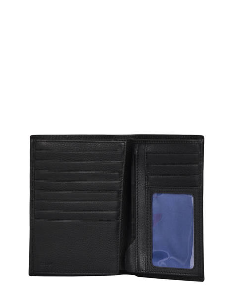 Portefeuille L Vertical ZippÃ© Charles Cuir Le tanneur Noir charles TCHA3312 vue secondaire 1