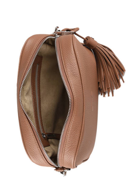 Sac Bandoulière Camera Bag Cuir Nathan baume Marron nathan 2 vue secondaire 3