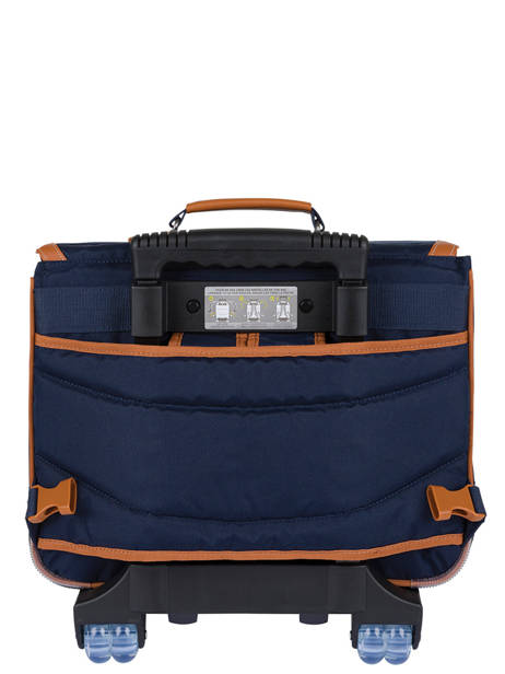 Cartable Ã  Roulettes 2 Compartiments Tann's Bleu les fantaisies g - 22-42111 vue secondaire 5