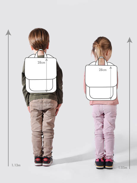 Mini Sac Ã  Dos Kipling Bleu back to school KI4988 vue secondaire 1