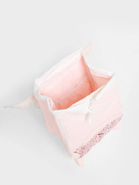 Mini Sac Ã  Dos Tann's Rose ecole des tann's 645112 vue secondaire 3