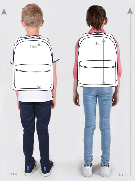 Sac Ã  Dos 1 Compartiment Rip curl Multicolore checkers CH135MBA vue secondaire 1
