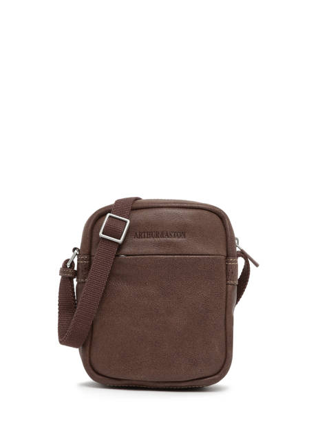 Sac BandouliÃ¨re Arthur & aston Marron cristiano 1082