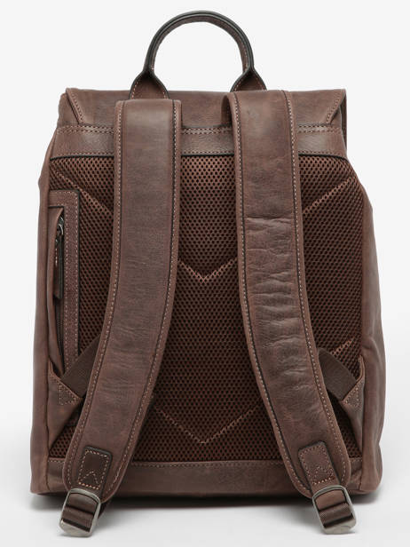 Sac Ã  Dos Spider Business 1 Compartiment Etrier Marron spider ESPI8191 vue secondaire 4